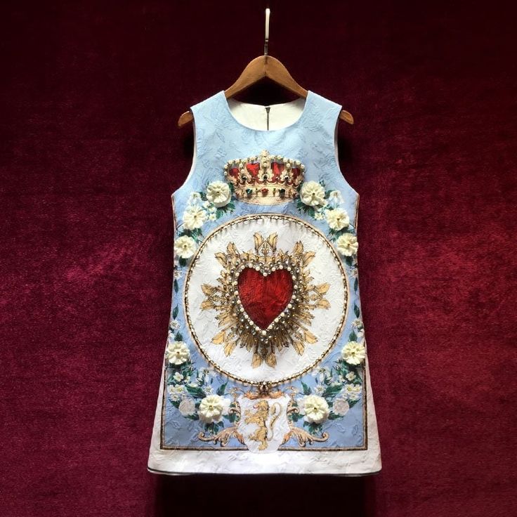 Baroque Dress, Diamond Dress, Sleeveless Short Dress, Rhinestone Appliques, Applique Dress, Jacquard Dress, Dolce E Gabbana, Luxury Dress, Embellished Dress