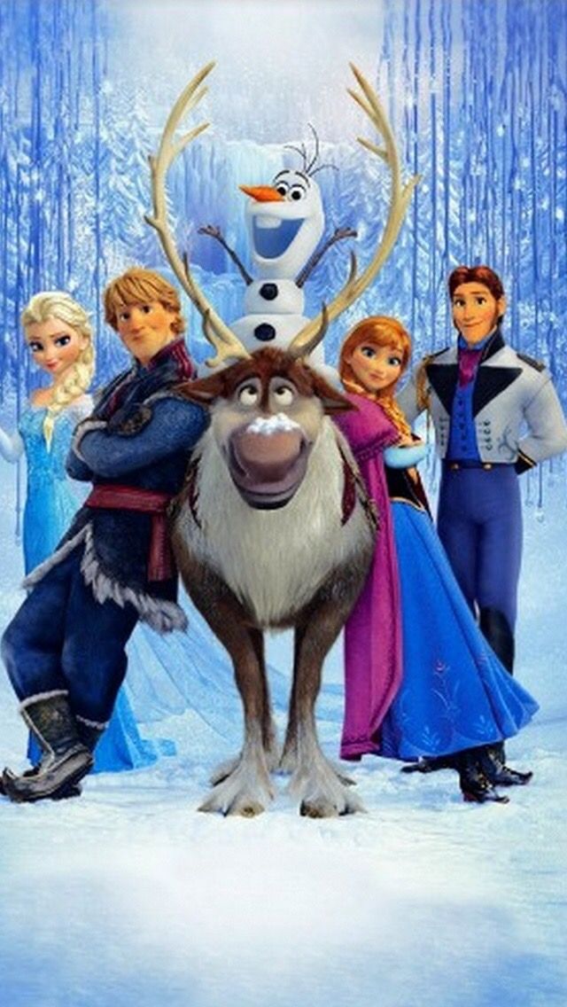 an image of frozen princess and her friends