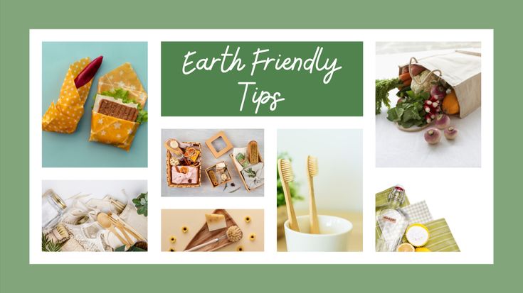 Earth Friendly Tips