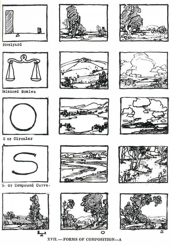 some drawings are shown in black and white, with the words's written below them