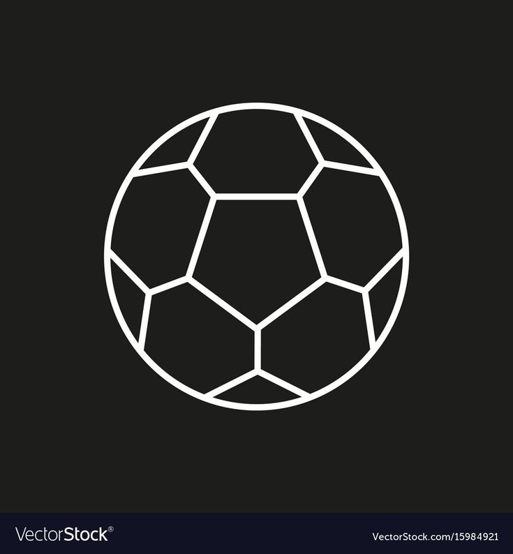 a black and white soccer ball icon on a dark background eps file available in png format