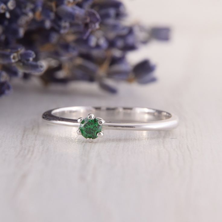 Small Minimalist Womens Silver Emerald Ring, Delicate Sterling Silver Ring, Unique Dainty Promise Ring, Green Stone Ring, May Birthstone WE OFFER UNLIMITED PERIOD INSTALLMENTS PLAN This is a beautiful, stunning, feminine ring that works well for all occasions, styles, and ages. You will love it! Ring information: Main stone: Emerald Approximate size: 3.0mm Metal type: Silver Metal stamp: 925 Sterling Silver Installment Payments We offer installment payments for an unlimited period for absolutely Promise Rings For Her Green, Silver Ring Emerald, Green Stone Ring Silver, Minimalist Engagement Ring Silver, Jade Wedding Ring, Emerald Silver Ring, Green Engagement Rings, Dainty Promise Ring, Ring Green Stone