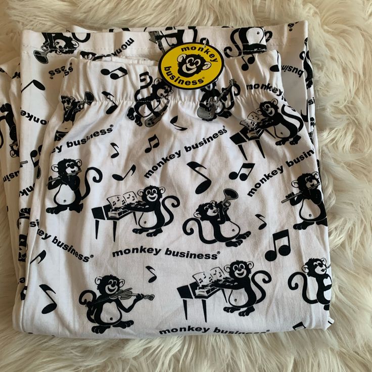 Monkey Business Pajama Pants. Adorable Pj Bottoms! New With Tag! Size Xl Non-Smoker Home Night Monkey, Monkey Monkey, Candle Pedestal, Pj Bottoms, Monkey Business, Night Night, Pj Pants, Low Waisted, Pants Color