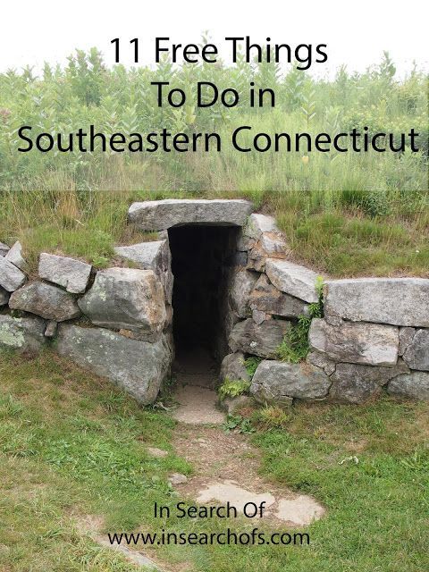 a stone tunnel with the text 11 free things to do in southwestern connection