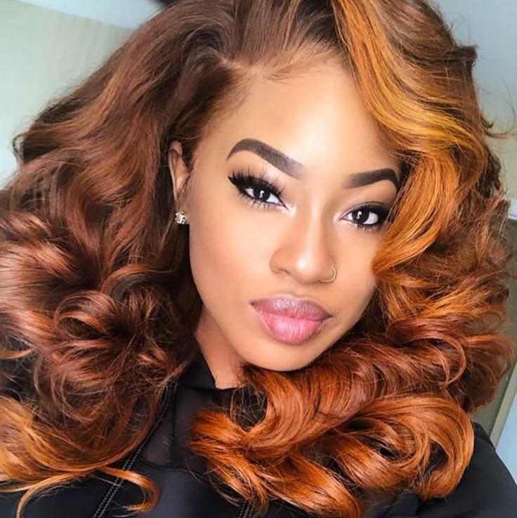 Luxury Hair Extensions, Copper Blonde, Curls Hairstyles, Raw Hair, Auburn Hair, Luxury Hair, Hair Life, Hair Game, Curly Girl