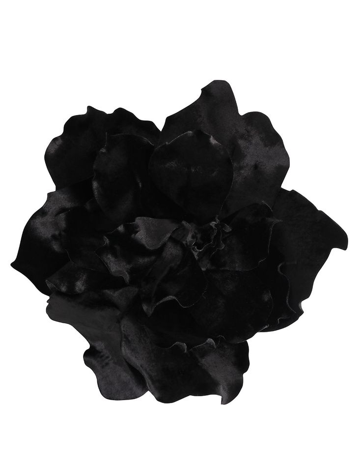 The Velvet Flower Brooch in Black from our Fall 2024 Collection, In Illustration. A large brooch constructed from hand crafted, velvet petals. Resort Accessories, Velvet Flower, One Piece Clothing, Velvet Flowers, Dark Fairy, Resort Dresses, The Velvet, 2023 Collection, Resort Collection