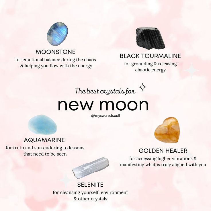 New Beginnings Crystals, New Moon Crystals, New Moon Manifestation, New Moon October 2024, Crystals New Moon, Crystal For New Beginnings, New Moon Intentions, New Moon Ritual, New Moon Oil