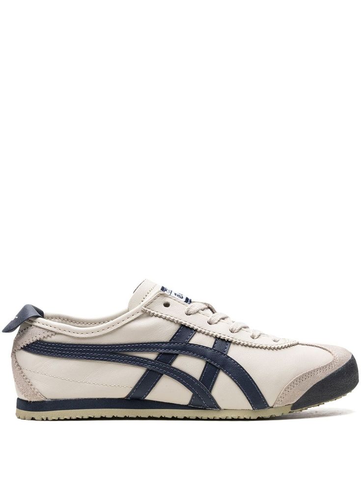 Find ONITSUKA TIGER Mexico 66™ Birch Peacoat Sneakers on Editorialist. white/blue/grey leather suede panelling round toe front lace-up fastening logo patch at the tongue branded heel counter rubber sole These styles are supplied by a premium sneaker marketplace. Stocking only the most sought-after footwear, they source and curate some of the most hard to find sneakers from around the world. Onitsuka Tiger Women Shoes, Tiger Shoes Onitsuka Woman Outfit, Onitsuka Tiger Women Outfit, Tiger Onitsuka, Onitsuka Tiger Women, Tiger Shoes, Tiger Mexico 66, Onitsuka Tiger Mexico 66, Mexico 66