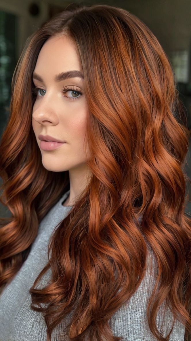 ☀️ Amplify the Ultra-Chic Deep Autumn Hair Color fall hair colors dark copper | Innovative Deep Autumn Hair, Deep Autumn Hair Color, Autumn Hair Color, Dark Copper Hair, Fall Hair Colors Dark, Dark Copper Hair Color, Hair Colors Dark, Hair Color Fall, Copper Hair Dark