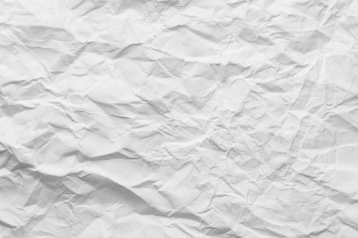 white wrinkled paper textured background