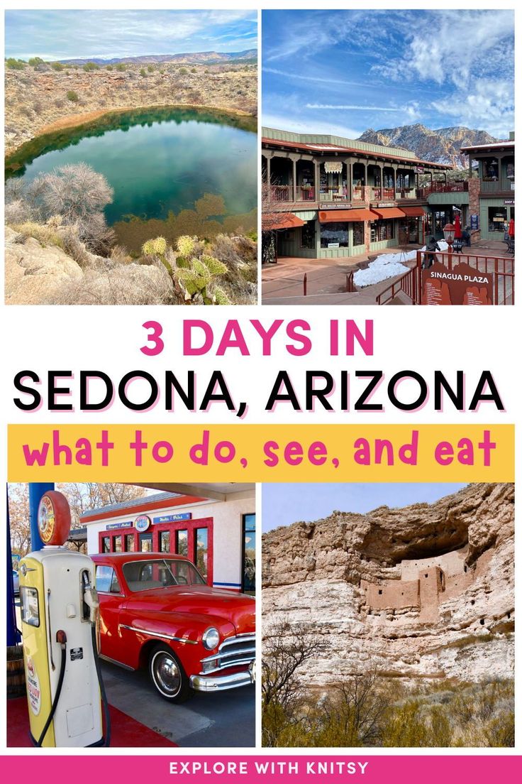 3 days in sedona, arizona what to do, see and eat cover