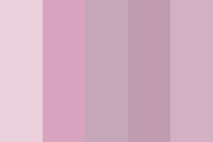 the color purple is very pale and soft