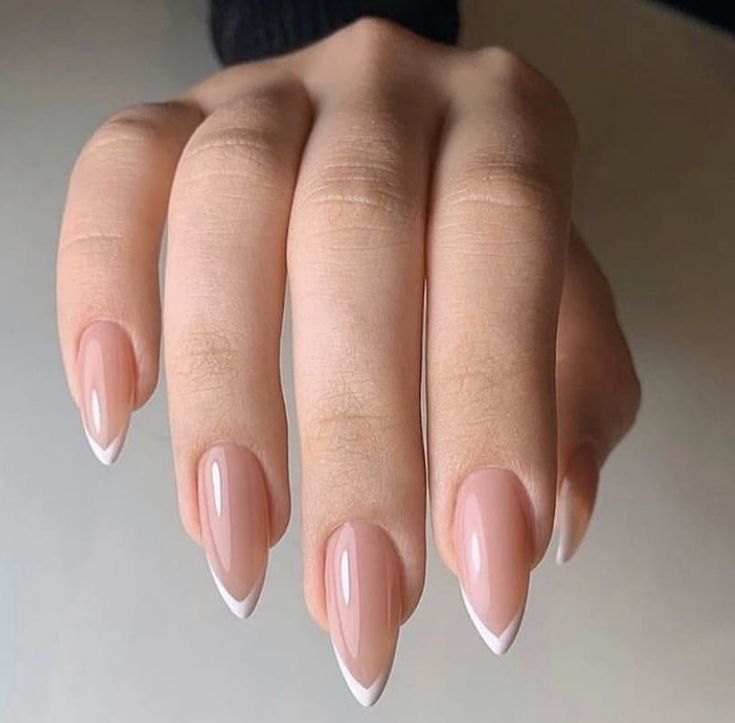 Molde F1, Unghie Nail Art, Winter Nails Acrylic, Pointed Nails, Simple Acrylic Nails, Almond Acrylic Nails, Neutral Nails, Minimalist Nails, Fire Nails