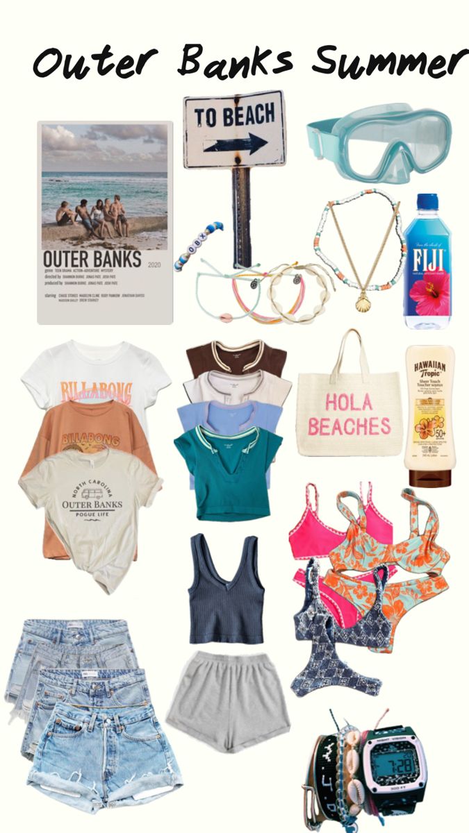 Outerbanks Outfit Inspiration, Outer Banks Clothing, Penny Aesthetic, Outer Banks Summer, Pogue Life Outfits, Outfit Outer, Outer Banks Outfits, Surfergirl Style, Cute Summer Fits