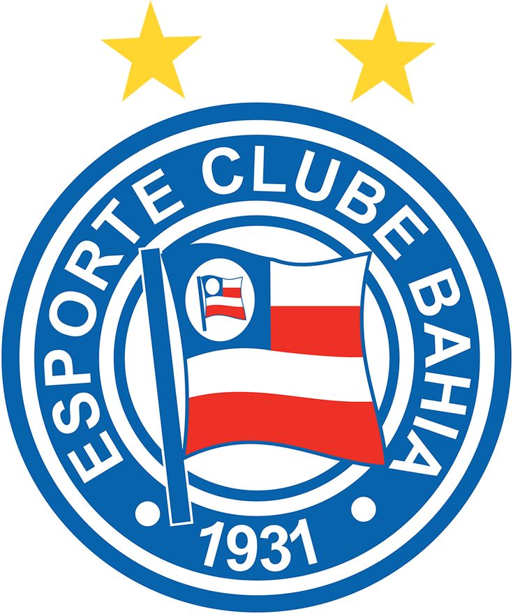 the logo for esporte club bah, which is located on the side of a