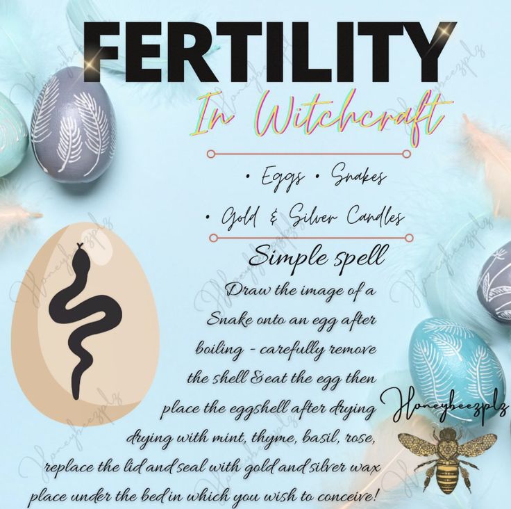 Egg Fertility Spell, Spells For Fertility, Herbs For Fertility Witchcraft, Herbs For Fertility Spell, Spell Jar For Fertility, Fertility Spell For Someone Else, Egg Shell Uses Witch, Spell For Fertility, Fertility Spells For Someone Else