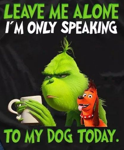 the grinch and ladybird are talking to each other while holding coffee mugs