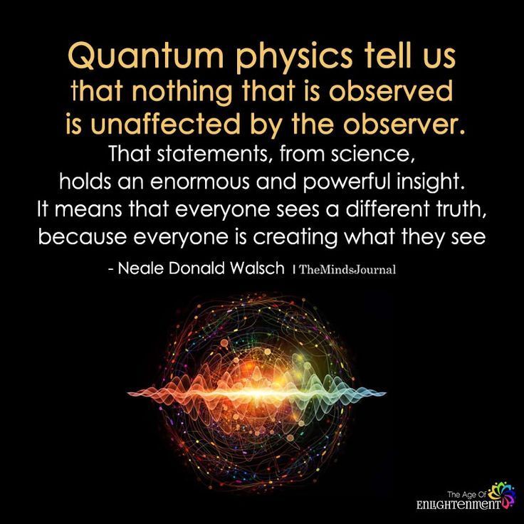 an image of a quote about physics