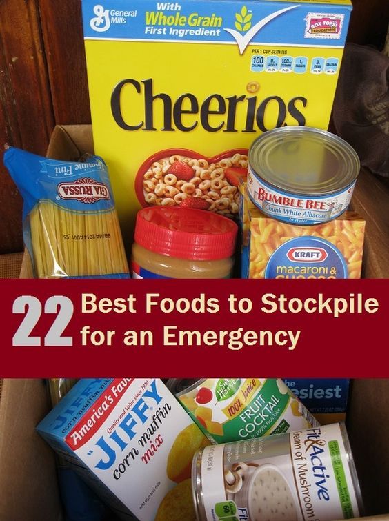 Emergency Food Storage: 22 Best Foods to Stockpile for an Emergency Foods To Stockpile, Preppers Survival, Emergency Preparedness Food, Shtf Survival, Emergency Prepardness, Emergency Food Storage, Outdoor Survival Gear, Emergency Preparedness Kit, Emergency Preparation