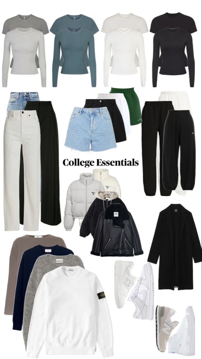 Out Ideas Outfits Casual, Closet Basics For Women 2023, What’s Trending, Soft Minimalism Fashion, Lecture Outfits, Trendy Outfits Midsize, Late Winter Outfits, Navy Outfits For Women, Staple Clothing Pieces