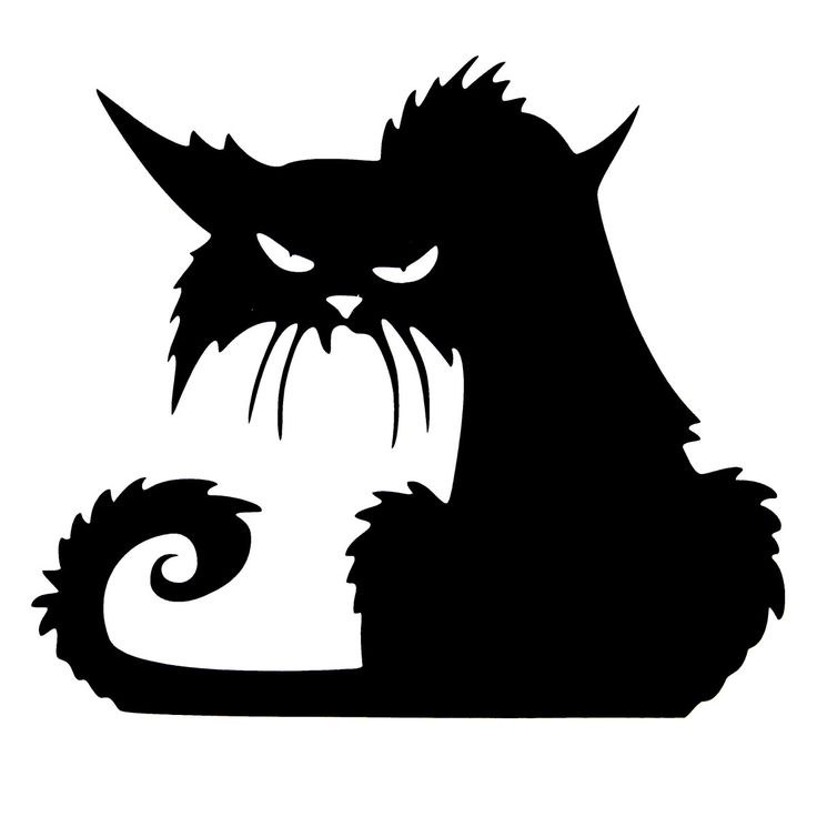 a black cat with big eyes and claws on it's face is shown in the shape of a square