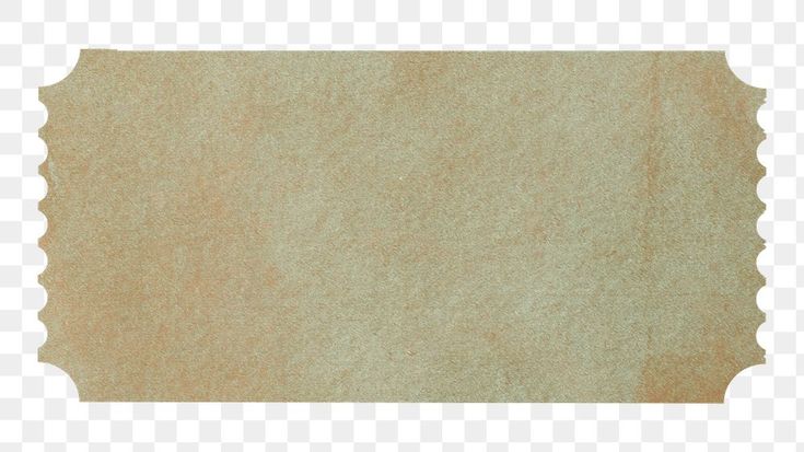 a piece of brown paper on a white background with no image in the bottom corner