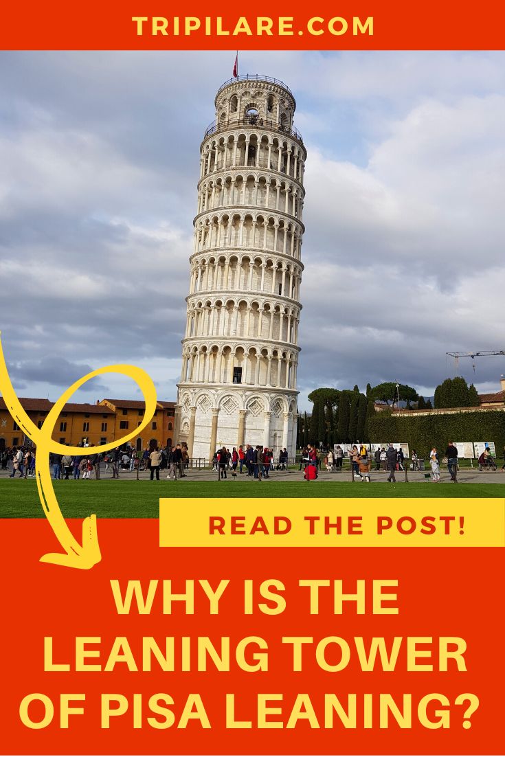 the leaning tower of pisa with text reading read the post why is the leaning tower of pisa learning?