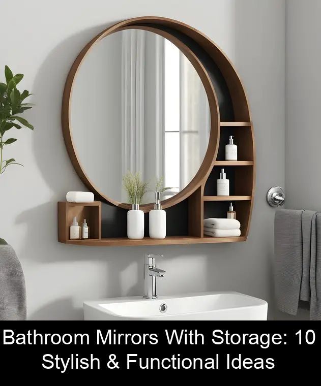 bathroom mirrors with storage 10 stylish and functional ideas for every space in the house