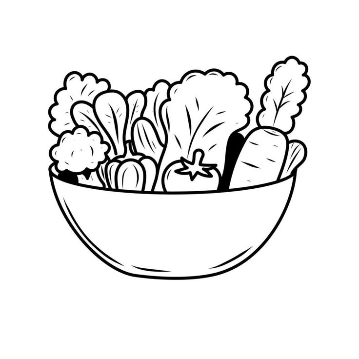 a bowl filled with lots of different types of vegetables