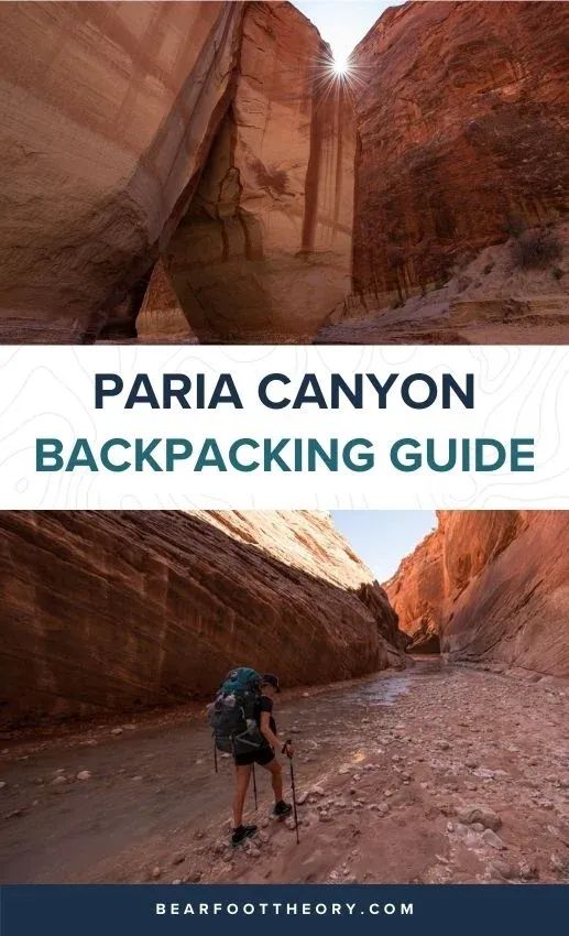 This complete Paria Canyon backpacking guide covers permits, camping, maps, gear, and more to prepare you for this epic Utah hike. Paria Canyon, Backpacking Trails, Backpacking Guide, Wild Camp, Camping Water, Backcountry Camping, Utah Hikes, Food Meals, Mammoth Lakes