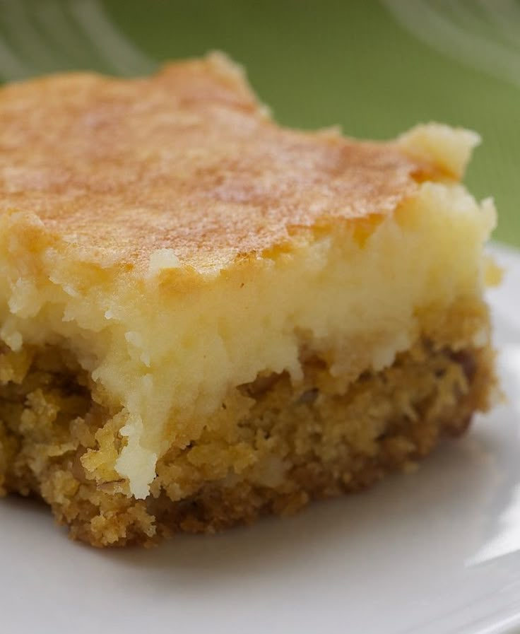 a piece of cake sitting on top of a white plate