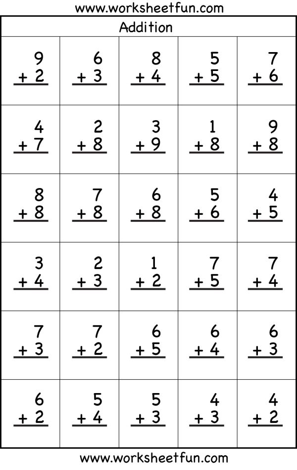 the worksheet for addition to subtraction is shown in black and white