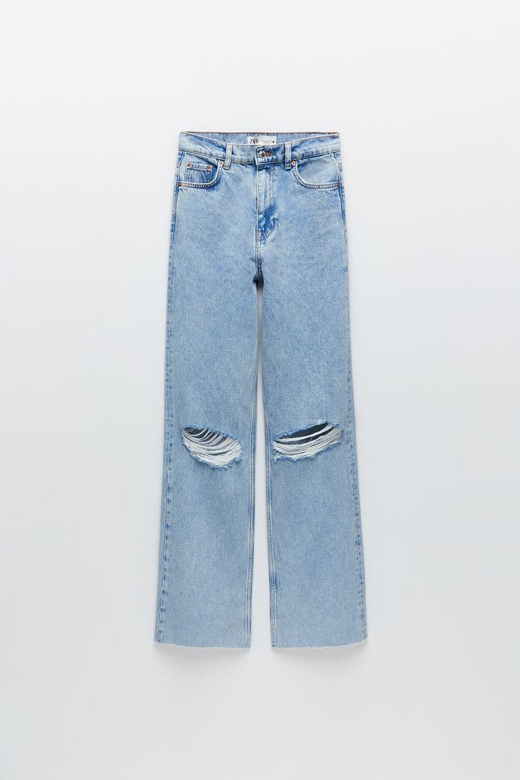 Zara Jeans Outfit, High Waisted Baggy Jeans, Outfit Wishlist, Chelsea Blue, Zara Denim Jeans, Full Length Jeans, Winter Inspo, Zara Outfit, Interview Outfit