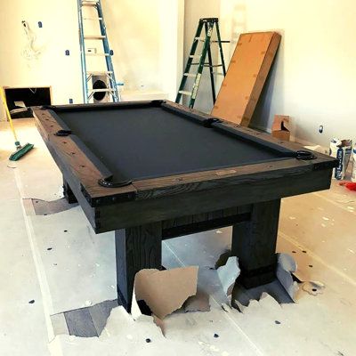 Luxury Billiard Room, Rustic Pool Table, Rustic Pool, Luxury Game Room, Rustic Basement Bar, Modern Game Room, Slate Pool, Pool Table Slate, 8 Pool