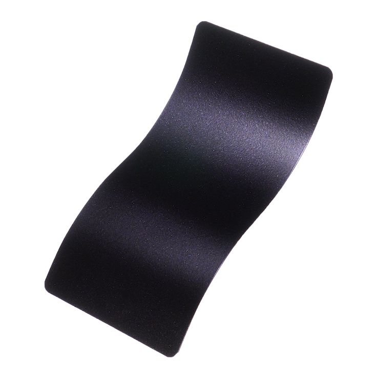 black satin ribbon on a white background