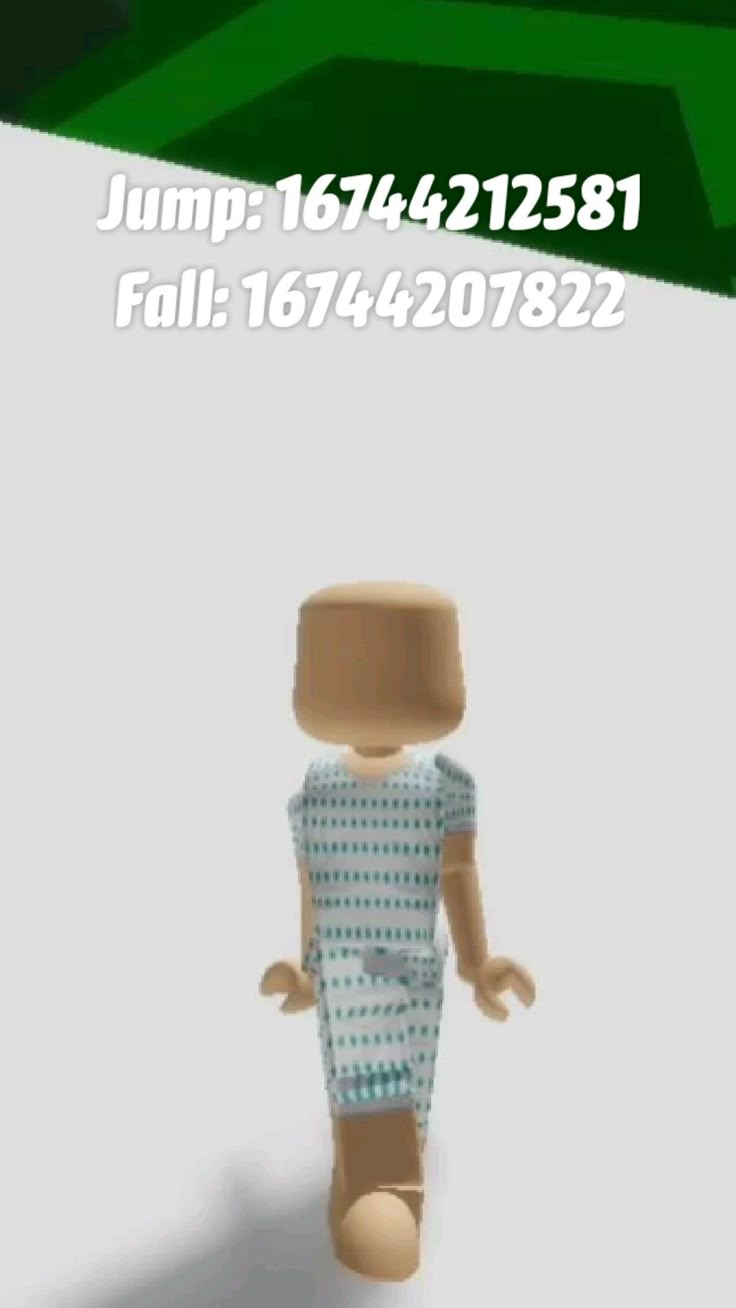 Jump and fall Bold Animation ID codes pack for Brookhaven !! Roblox ...