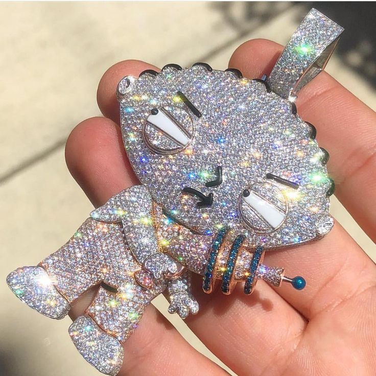 https://blinglabel.com/ Stewie Griffin, Rapper Jewelry, Expensive Jewelry Luxury, Dope Jewelry, Custom Pendants, Expensive Jewelry, Hip Hop Jewelry, Cz Diamond, Moissanite Diamonds