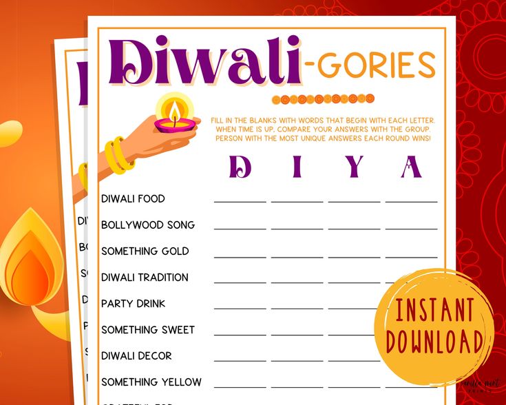 an image of diwali - gories certificate for diya or diwali