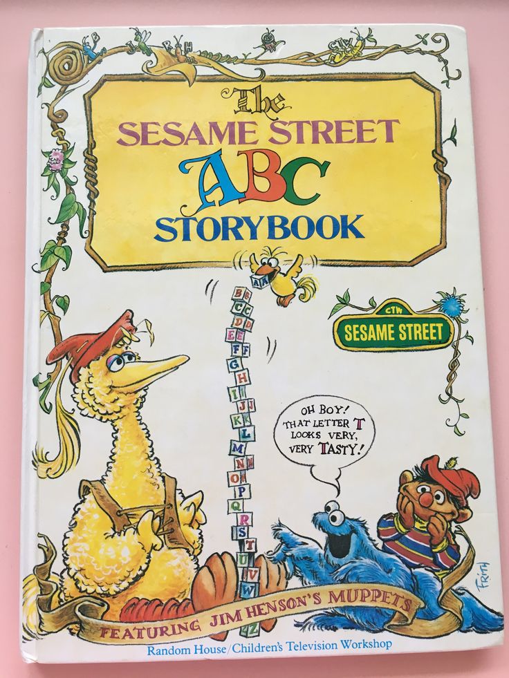 1974 the Sesame Street ABC Story Book Random House | Etsy Canada ...