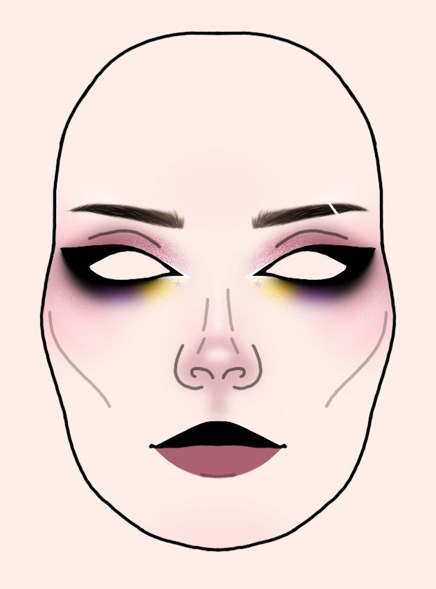 Yellow Grunge Makeup, Yellow Alt Makeup, Pride Makeup Nonbinary, Non Binary Flag Makeup, Alt Pride Makeup, Nonbinary Makeup Pride, Nonbinary Flag Makeup, Non Binary Makeup Looks, Nonbinary Pride Makeup