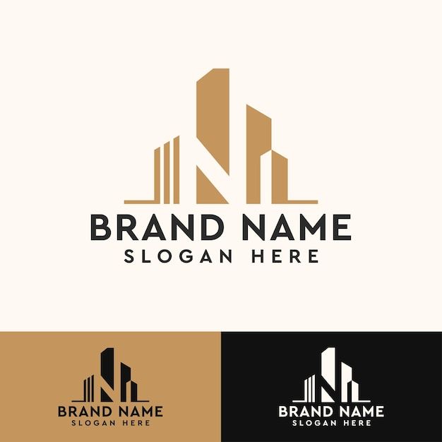 a logo for a company that sells real estate and is ready to use it as a business