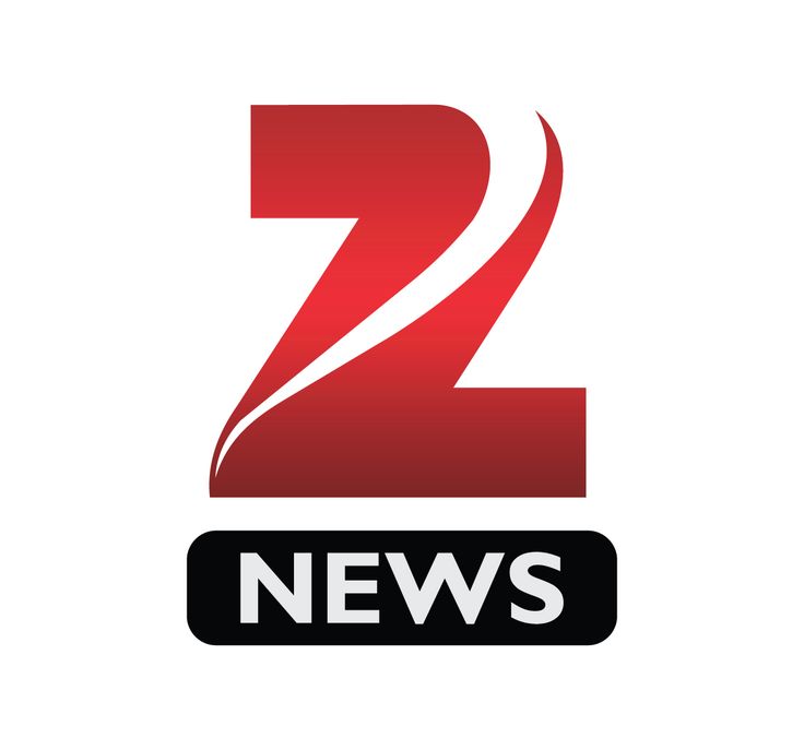 the two news logo is shown in black and red, with an arrow pointing up to it