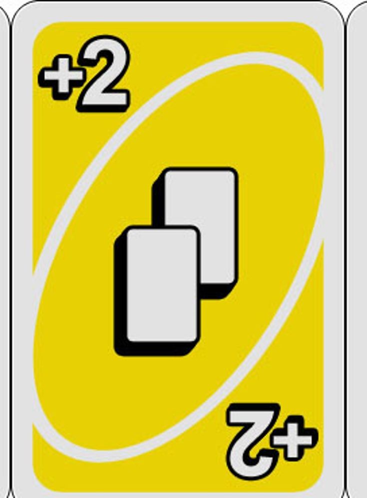 two cards with numbers on them in yellow and white