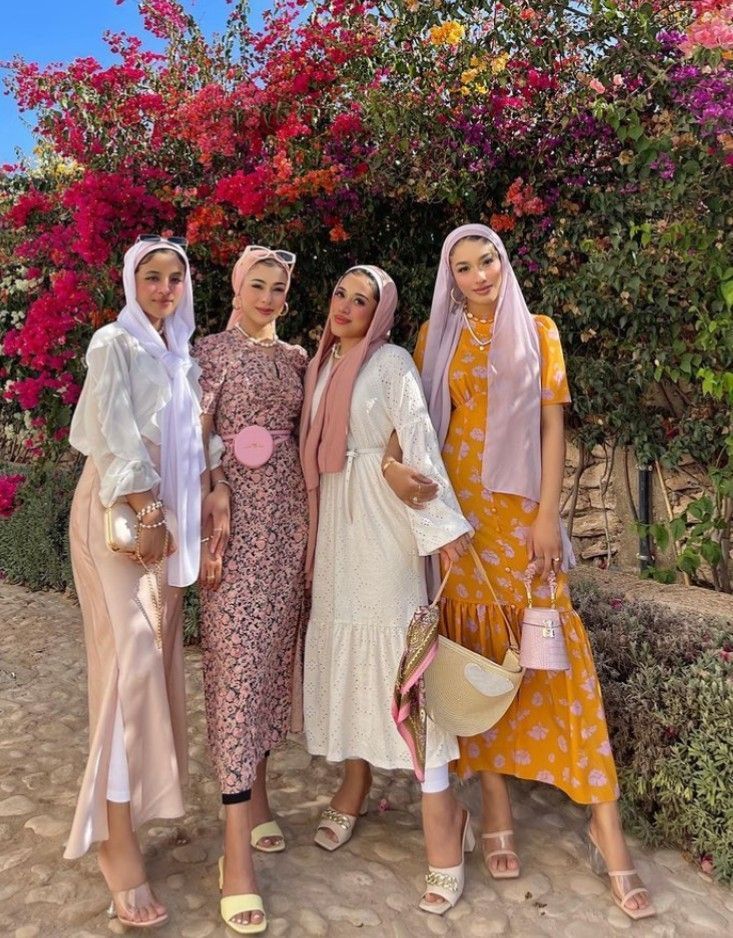 Modest Fashion Inspiration, Modest Beach Outfit, Hijabi Fashion Summer, Modest Ootd, Hijab Outfit Summer, Hijab Fashion Summer, Estilo Hijab, Belitung, Hijabi Fits