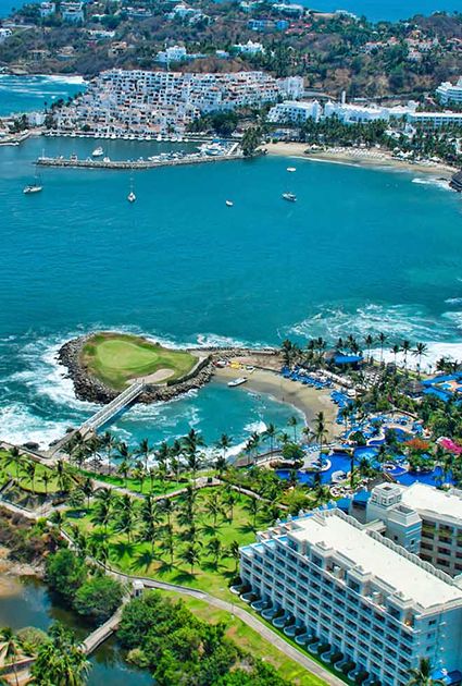 an aerial view of the beach and ocean in waikiki, oahua