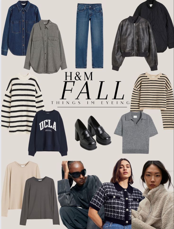 H&m Outfits, Outfits Styling, H&m Brand, H M Outfits, H&m Men, H And M, Fall Staples, Birthday Wishlist, Fall Wardrobe