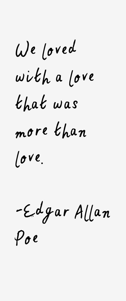 a note with the words, we loved with a love that was more than love