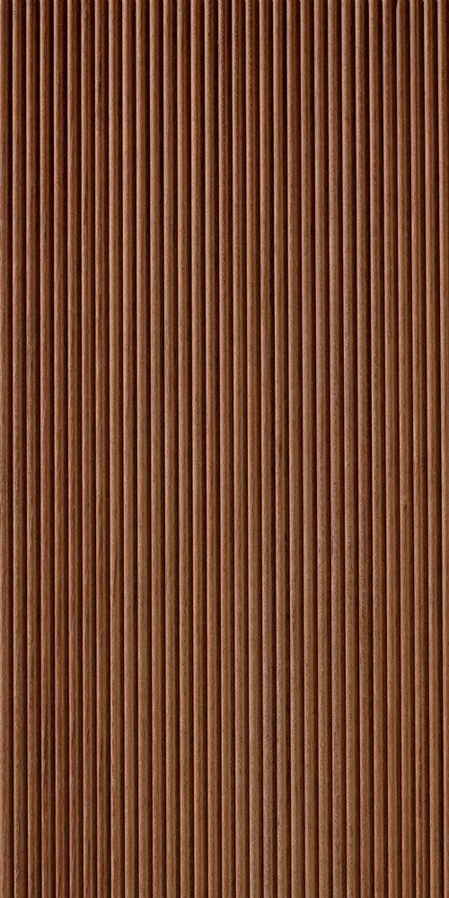 a close up view of a wooden surface with vertical lines on the top and bottom