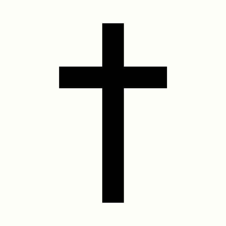 a black and white photo of a cross