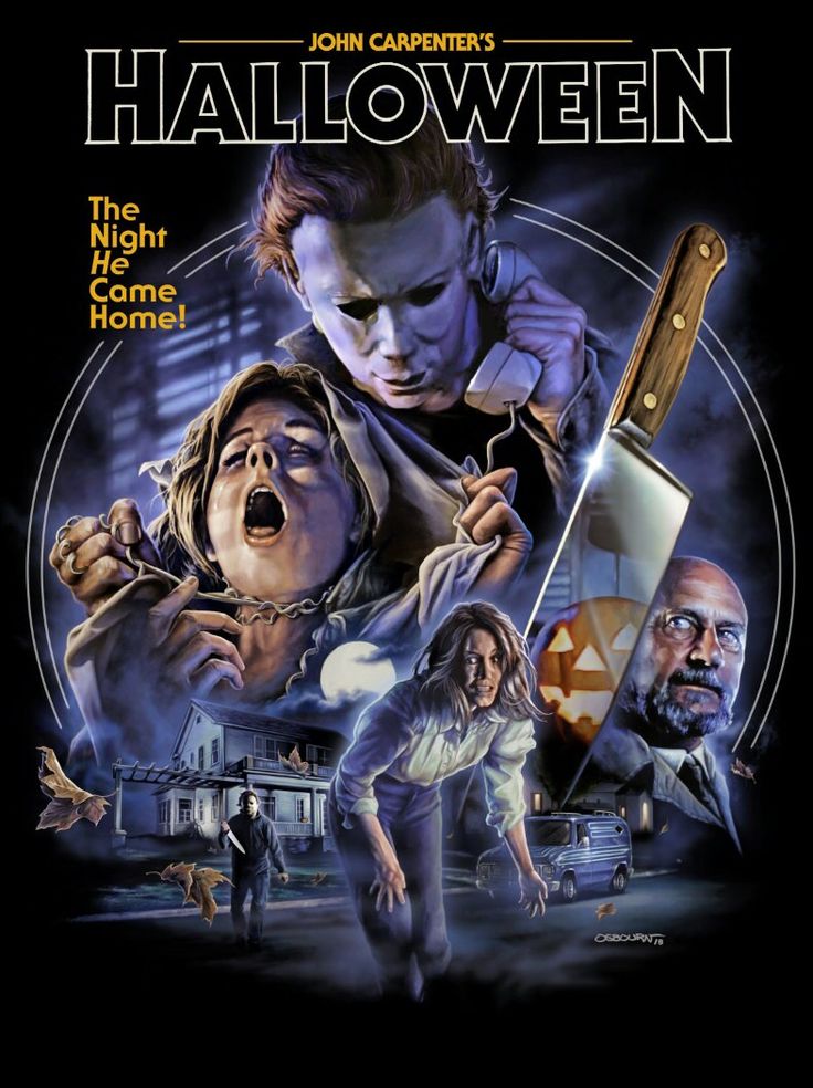 the movie poster for halloween starring actors